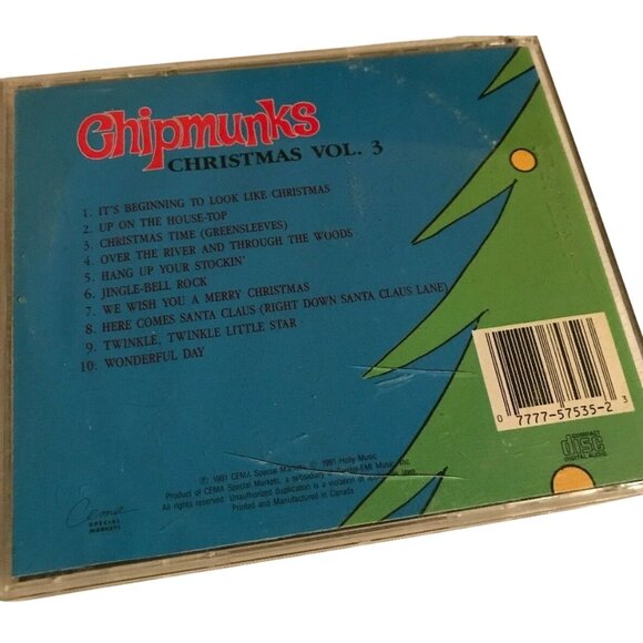 Chipmunks Christmas Vol. 3 Audio CD - Picture 2 of 4